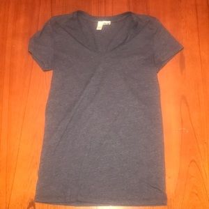 Dusty blue v neck t shirt from Nordstrom rack